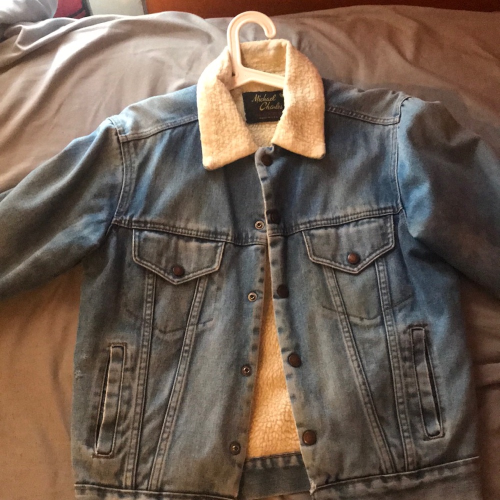 Cool vintage Michael Charles Jean jacket